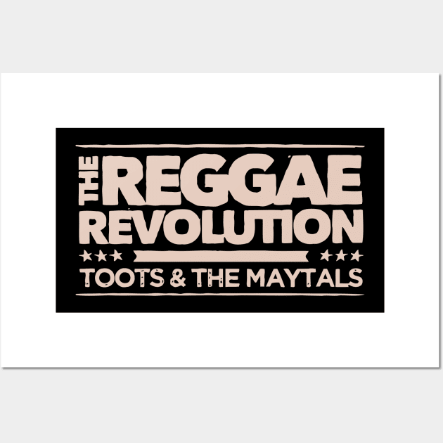 Toots And The Maytals The Reggae Revolution Wall Art by ubbies